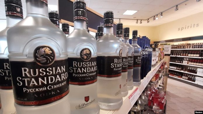 Rượu vodka của Nga