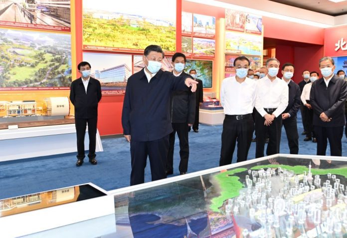 CHINA-BEIJING-XI JINPING-EXHIBITION-CHINA'S NEW ERA ACHIEVEMENTS (CN)