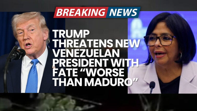 PHÂN TÍCH MỚI: Trump lừa dối quân đội, Thượng viện—Kiếm lợi từ việc đưa Rodriguez lên làm nhà độc tài mới